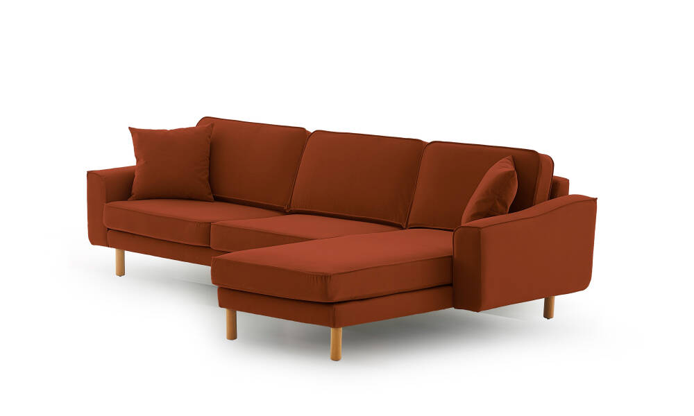 Lotus Üçlü Uzanmalı - Kadife - 3