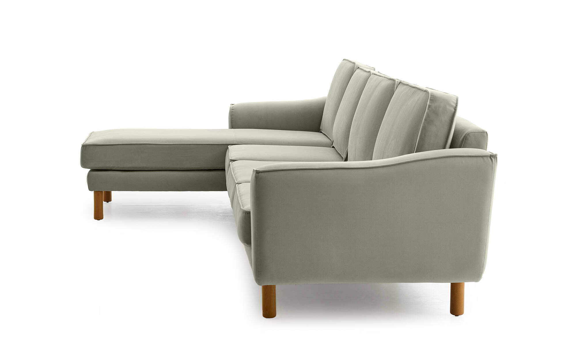 Lotus Dörtlü Uzanmalı - Kadife - 4