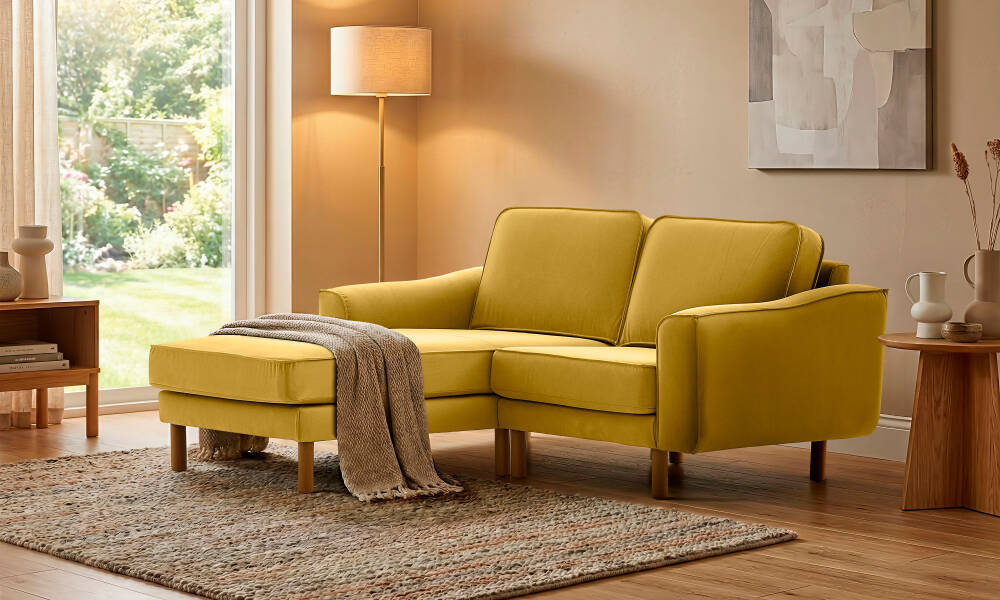 Lotus Tekli Uzanmalı - Kadife (1)