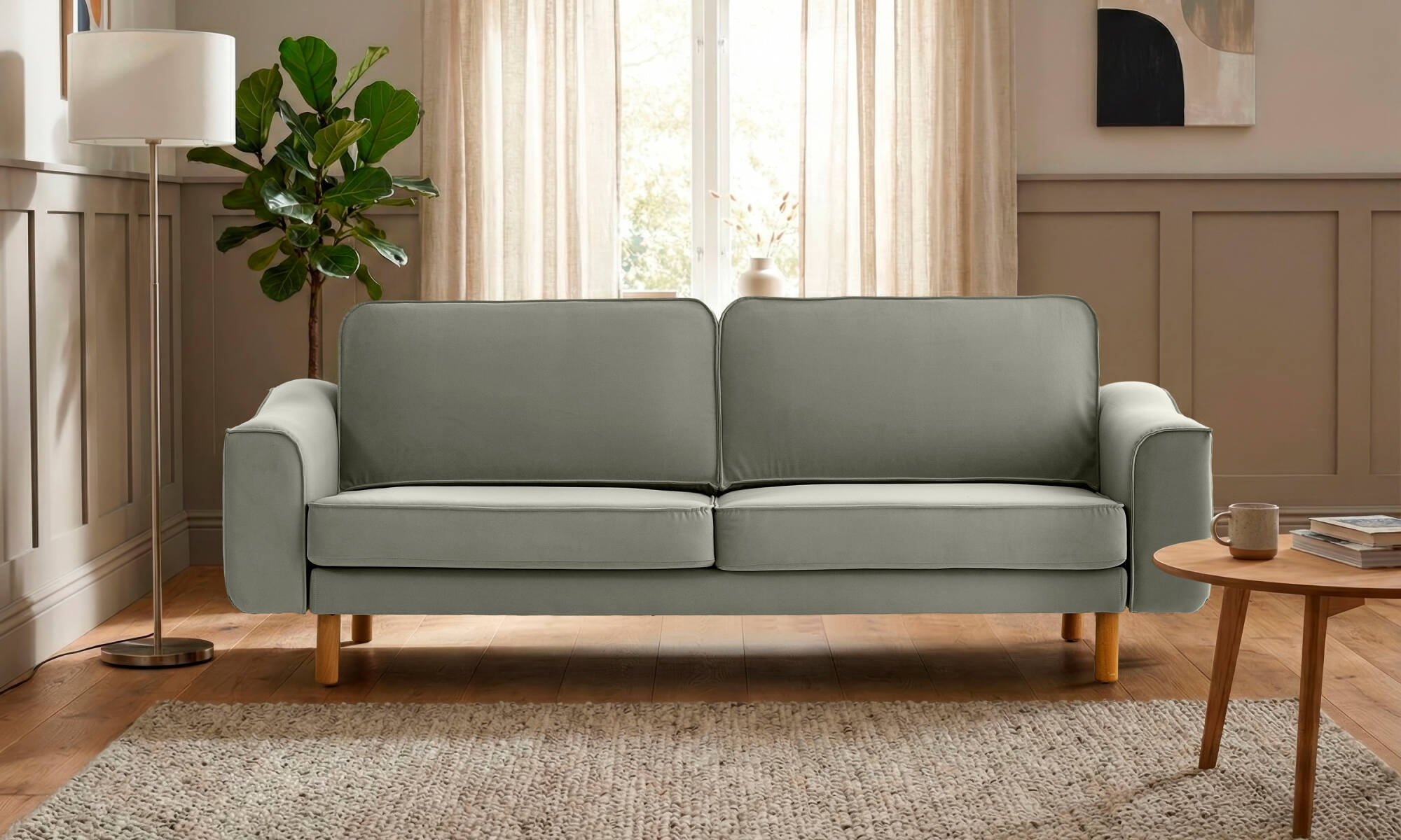 Lotus Üçlü - Kadife - 2