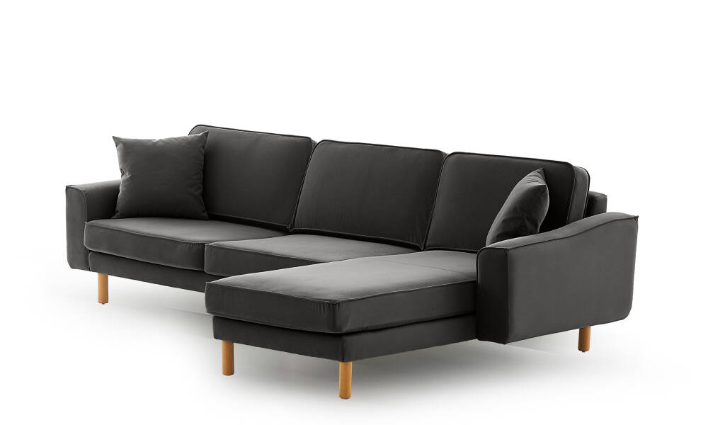 Lotus Üçlü Uzanmalı - Kadife - 3