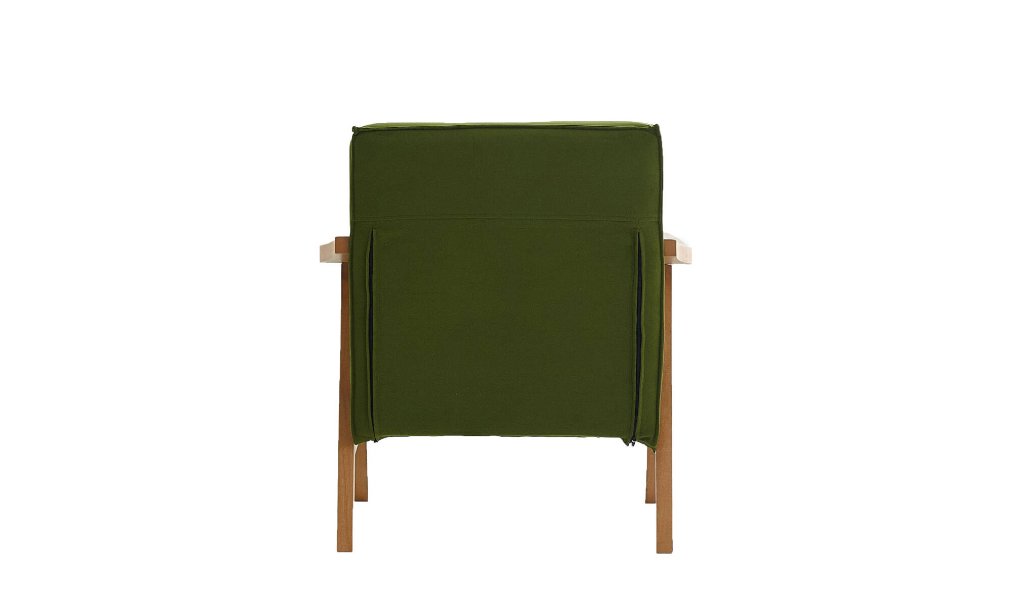 Mono Berjer Kadife Yeşil Açık ceviz - 4