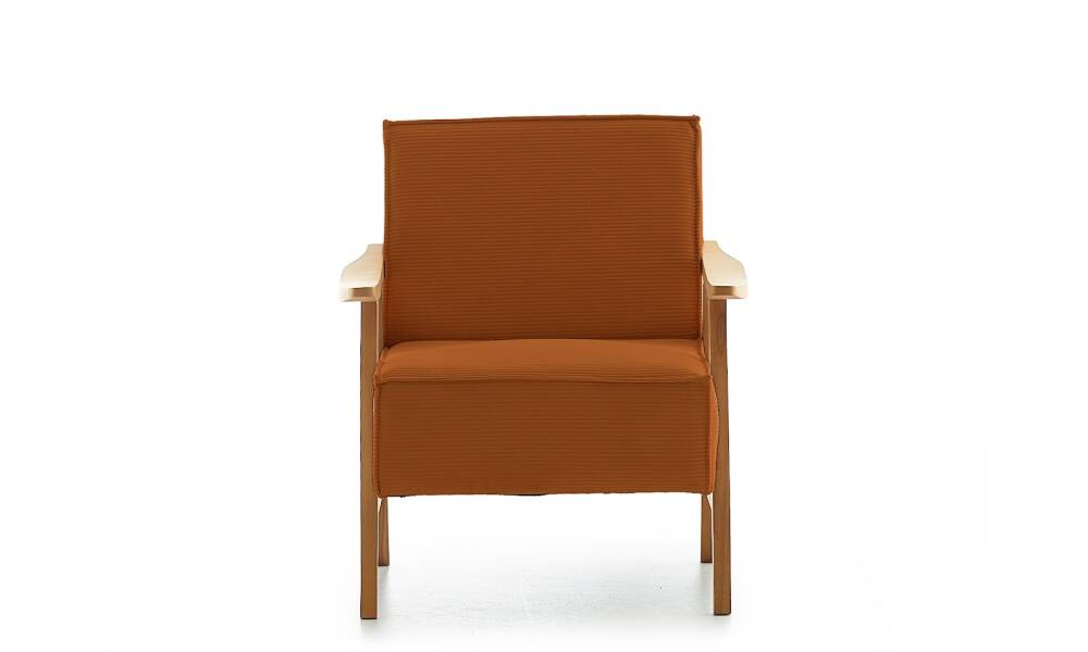 Mono Fitilli Kadife Kiremit Kol Açık Ceviz (1)