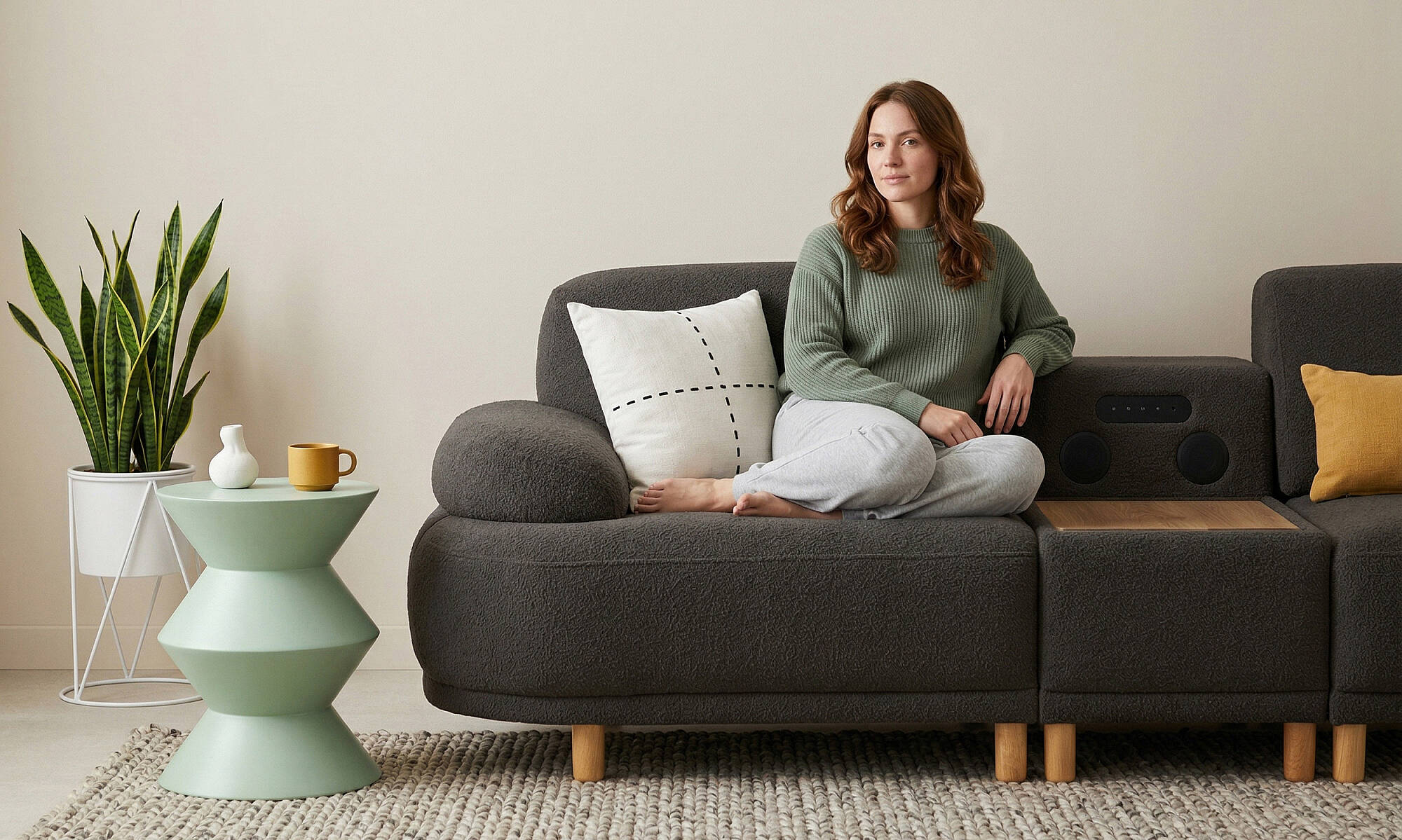 Sora Üçlü Sehpalı - 4