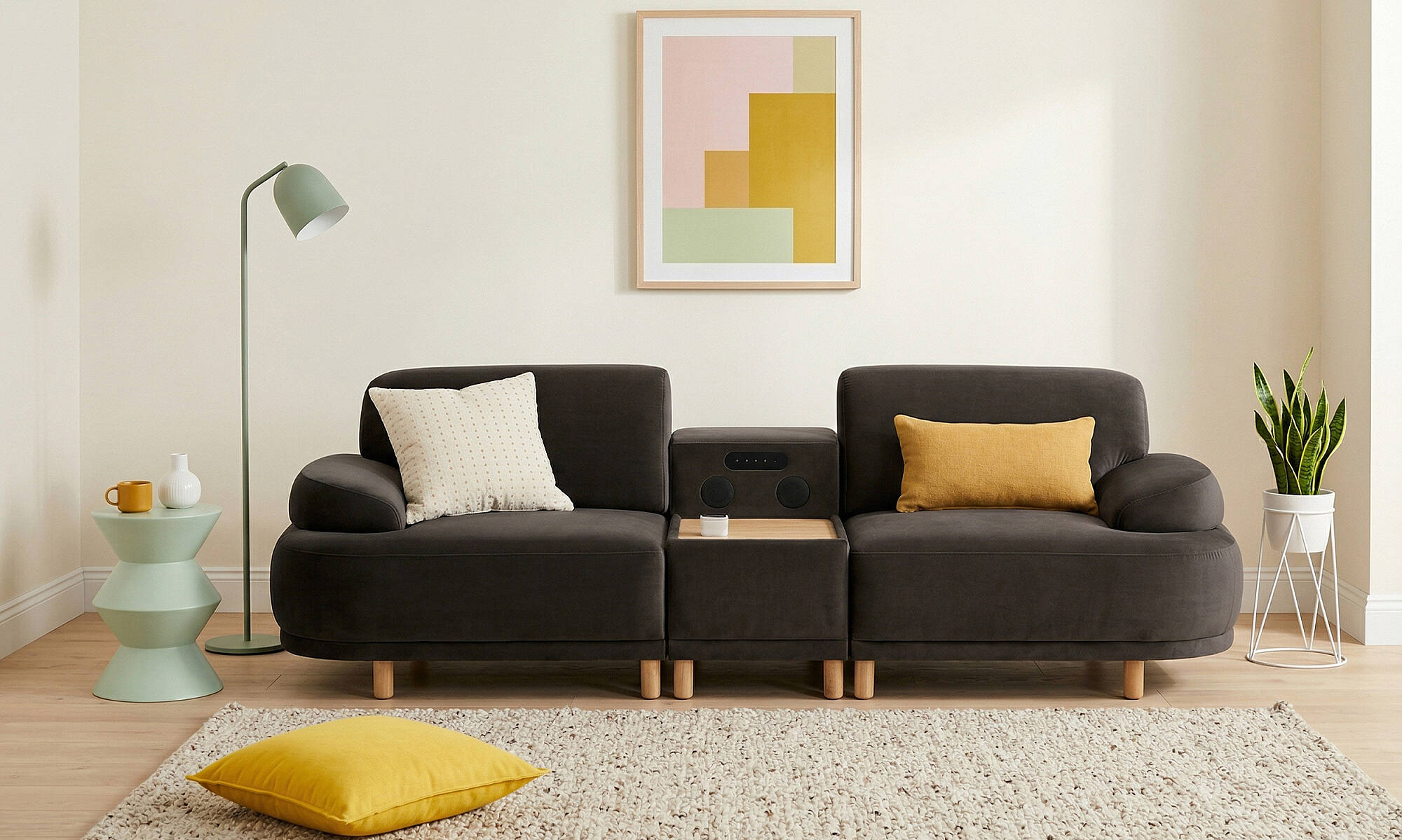 Sora Üçlü Sehpalı - 2