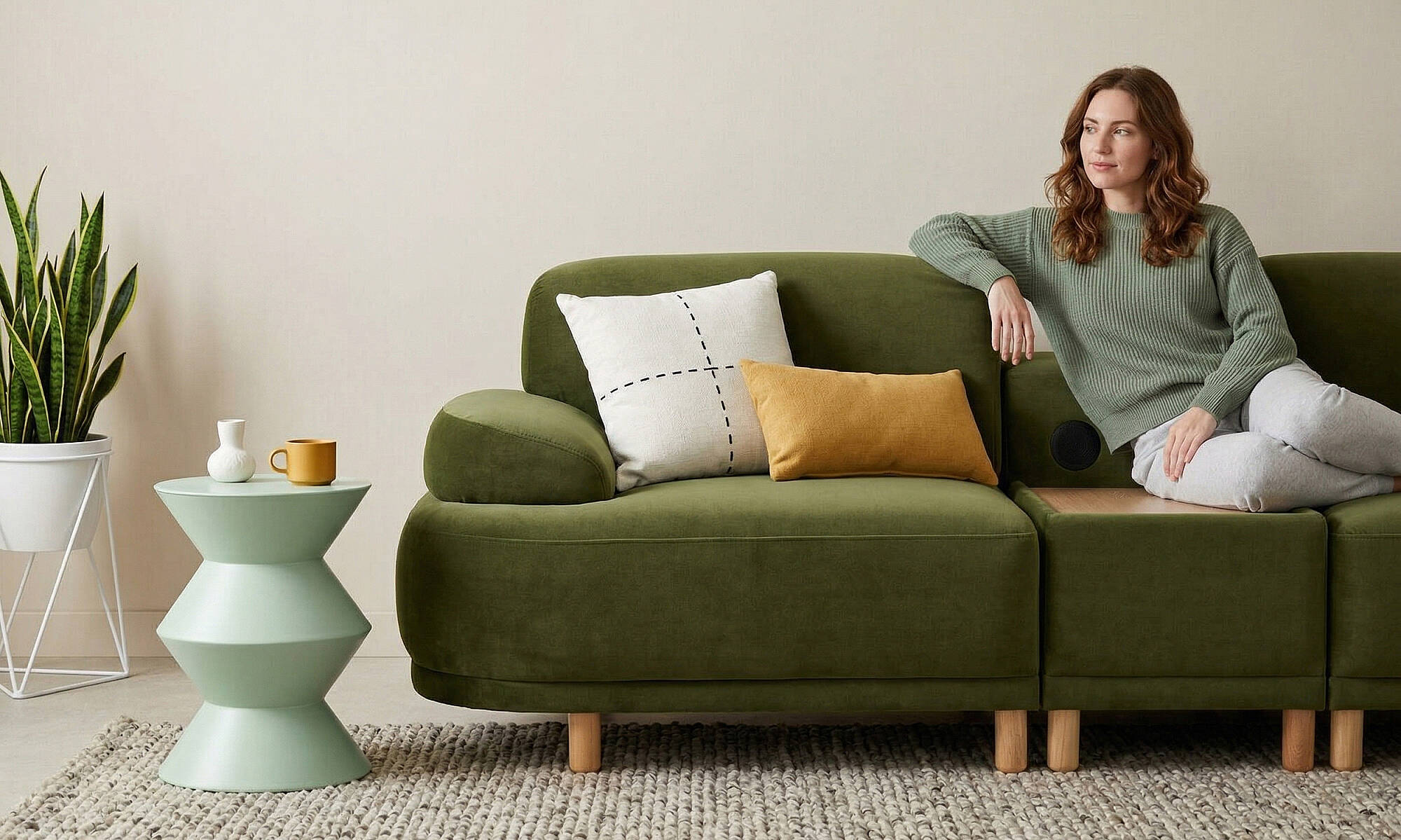 Sora Üçlü Sehpalı - 4